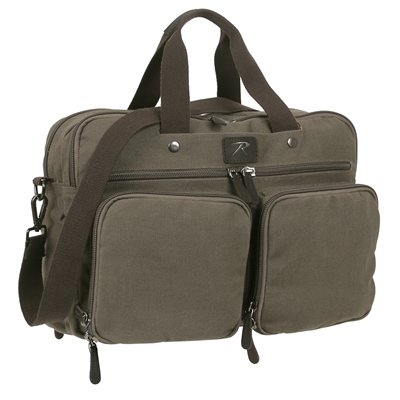 Rothco 2783 Canvas Briefcase Backpack
