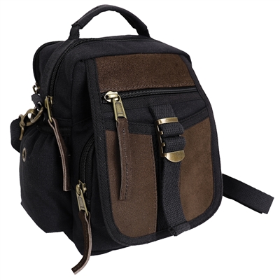 Rothco Canvas n Leather Travel Shoulder Bag 2836