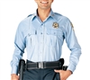 Rothco Light Blue Long Sleeve Security Uniform Shirt - 30010