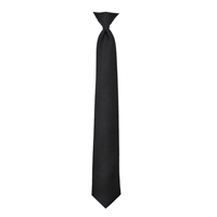 Rothco Black Clip-on Police Issue Necktie - 30082