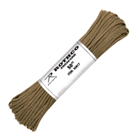 Rothco Coyote 50 Ft Polyester Paracord 30817