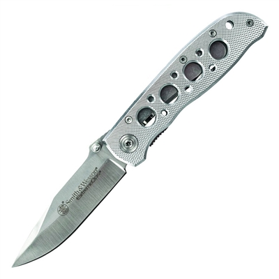 Smith and Wesson Silver Extreme Ops Knife CK105H