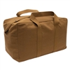 Rothco Work Brown Canvas Parachute Cargo Bag 31231