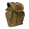 Rothco Coyote Brown Molle Canteen Utility Pouch 3145