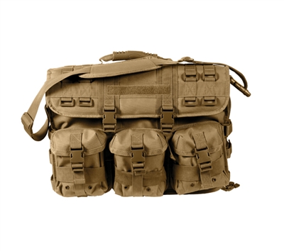Rothco Coyote Molle Tactical Laptop Briefcase - 3191