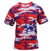 Rothco Red White and Blue Camo T-Shirt 3192