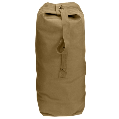Rothco Coyote Top Load Canvas Duffle Bag 3338