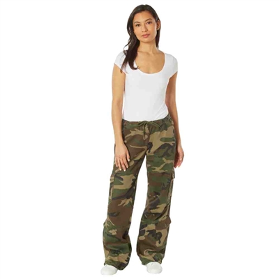 Rothco Womens Vintage Woodland Camo Pants - 3386