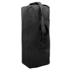 Rothco Black Top Load Canvas Duffle Bag - 3499