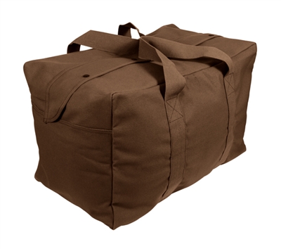 Rothco Brown Canvas Parachute Cargo Bag 3523