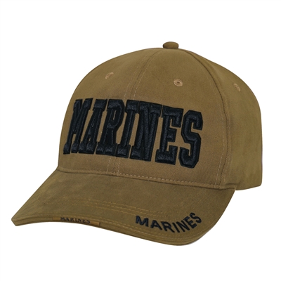 Rothco Deluxe Coyote Brown Marines Cap - 3548