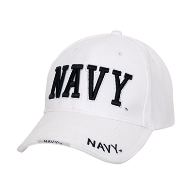 Rothco White Deluxe Navy Cap - 3625