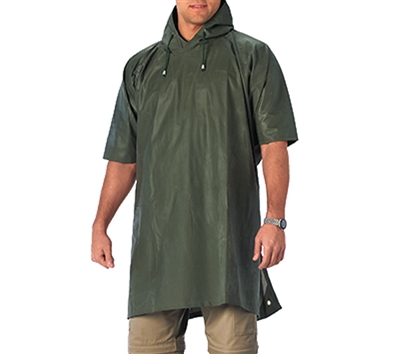 Rothco Olive Drab Rubber Poncho - 3636