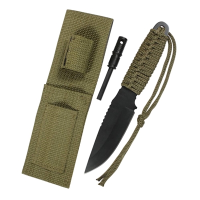 Rothco Olive Drab Paracord Knife - 3674