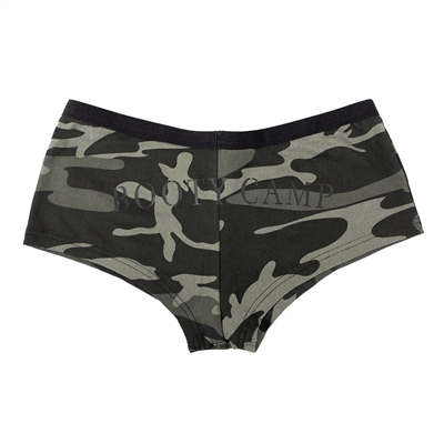 Rothco Womens Black Camo Booty Shorts - 3715