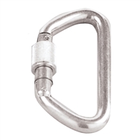 Rothco Locking D Carabiner Silver - 376