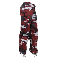 Rothco Womens Red Camo Paratrooper Pants 3782