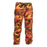 Rothco Womens Savage Orange Camo Paratrooper Pants 3784