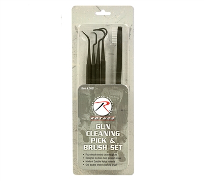 Rothco Gun Cleaning Pick & Brush Set - 3821