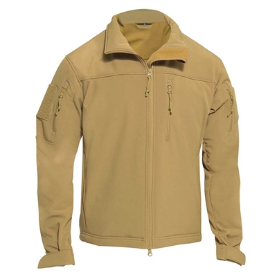 Rothco Coyote Soft Shell Tactical Jacket - 3909