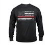 Rothco Long Sleeve Thin Red Line T-Shirt 3920