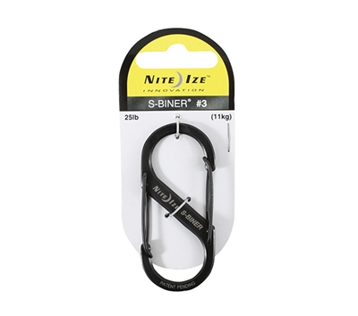 Rothco Black Nite-ize S-biner - 402