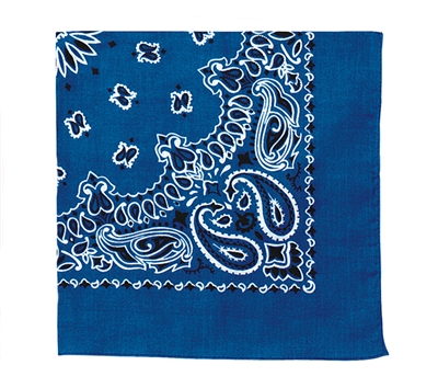 Rothco Royal Blue Trainmen Bandana - 4052