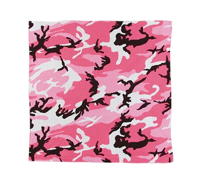 Rothco Pink Camouflage Bandana - 4075