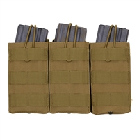 Rothco MOLLE Open Top Triple Mag Pouch - 41004