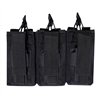 Rothco Black Triple Kangaroo Mag Pouch - 41008