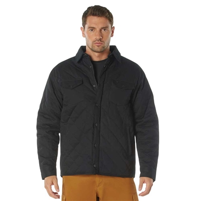 Rothco Black Diamond Quilted Cotton Jacket 42000