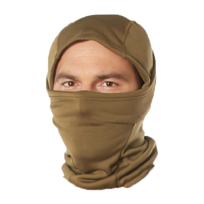 Rothco Coyote Hinged Helmet Liner Balaclava 42031