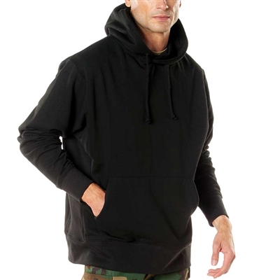 Rothco Black Every Day Pullover Hooded Sweatshirt 42050