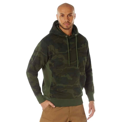 Rothco Midnight Woodland Camo Every Day Pullover Hooded Sweatshirt 42095