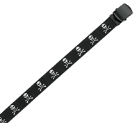 Rothco Black 54-Inch Jolly Roger Web Belt - 4284