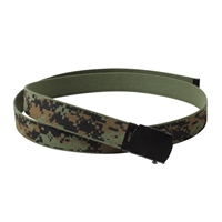 Rothco Digital Woodland Camo Reversible Web Belt - 4298