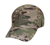 Rothco MultiCam Embroidered US Flag Cap - 4363