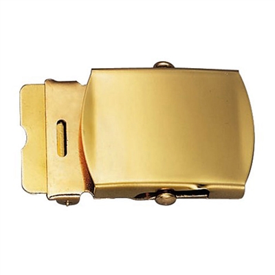 Rothco Solid Brass Web Belt Buckle - 4406