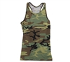 Womens Camo Workout Performance Tank Top 44080