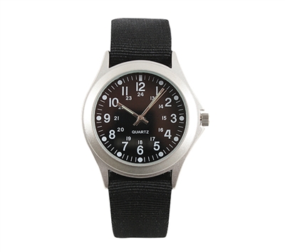 Rothco Black Military Style Quartz Watch - 4427