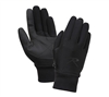 Rothco Black Lined Soft Shell Gloves 4464