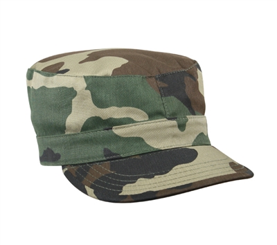 Rothco Woodland Camo Fatigue Cap - 4510