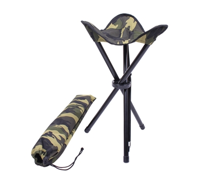 Rothco Collapsible Stool With Carry Strap - 4554