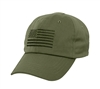 Rothco Olive Drab Tactical Operator Cap w US Flag 4633