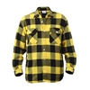 Rothco Yellow Plaid Flannel Shirt - 4649