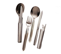Rothco 4pc Stainless Steel Chow Set - 482