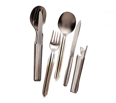 Rothco 4pc Stainless Steel Chow Set - 482