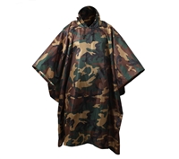 Rothco Woodland Camo Poncho - 4858