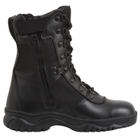 Rothco 5053 Black Forced Entry Side Zip Tactical Boots