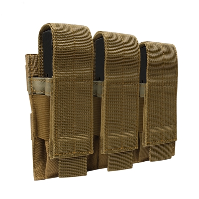 Rothco MOLLE Triple Pistol Mag Pouch - 51102